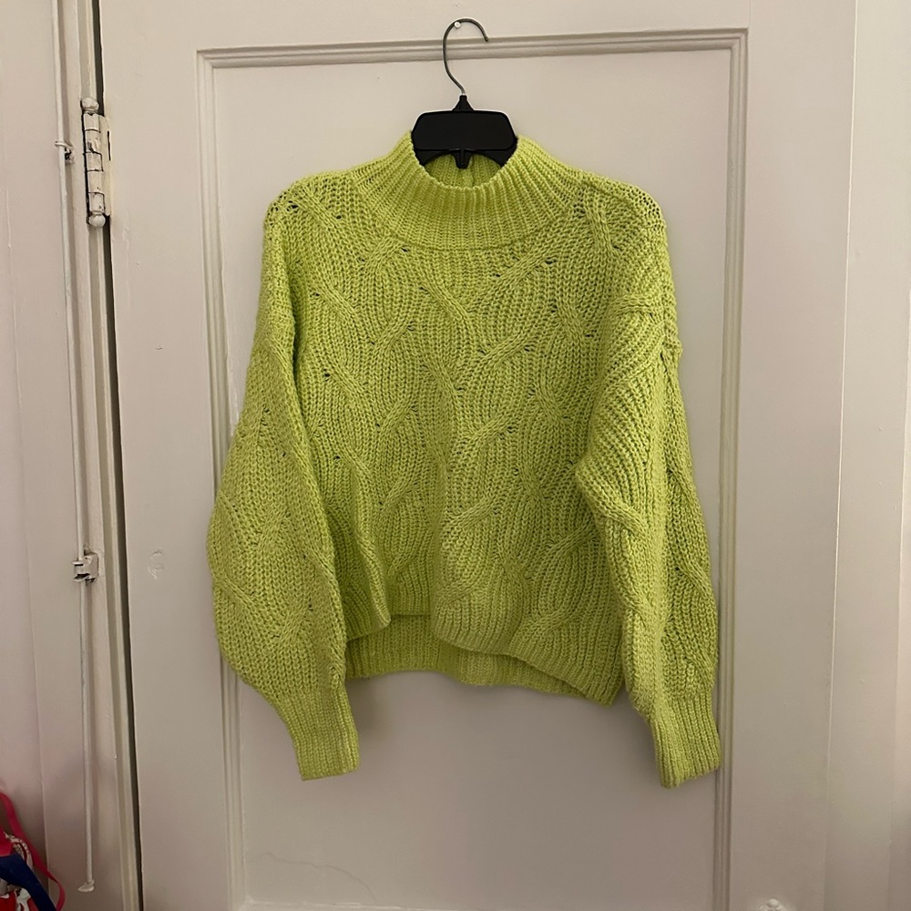 Neon American eagle knit sweater - Picture 2 of 3
